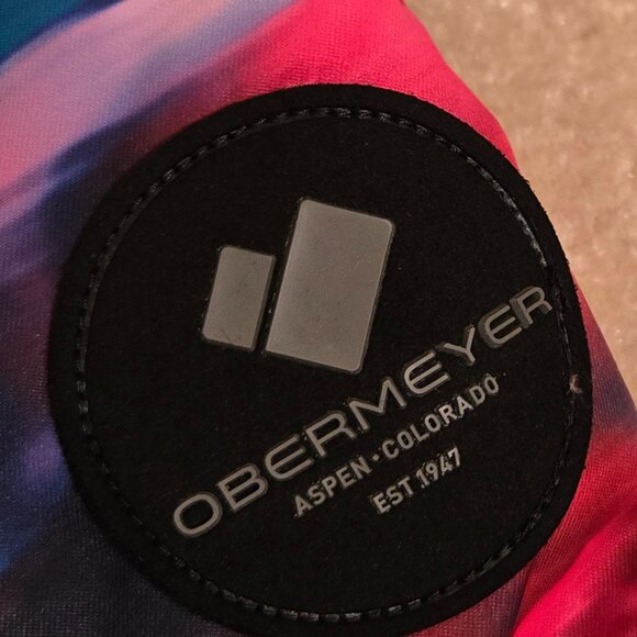 Obermeyer Rylee Print Jacket, Teen Med 10-12 Color Bloominescense, NEW Hooded - Picture 10 of 16